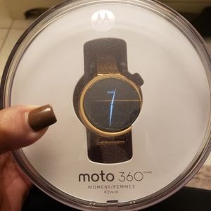 Moto 360 smart watch